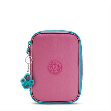 Bolsas Kipling 100 Pens Metallic Case Rosas | MX 1888IL